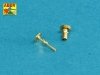 Aber 35L-171 Set of gun barrel tips for MG 08 x3 pcs. And barrel tips for MG 08/15 x 3 pcs. (1:35)